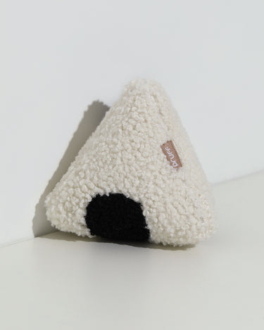 Modern Minimalist Dog Toys. Neutral colored dog toys by Pruff Pets. 